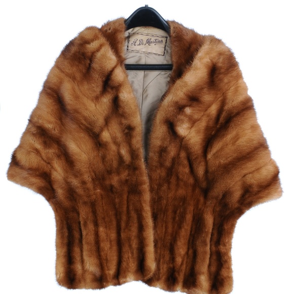 Vintage A di Martino Genuine Mink Fur Stole